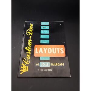 Atlas HO Scale Railroad Layouts John Armstrong Custom-Line 1957 062218DBE 48-pge